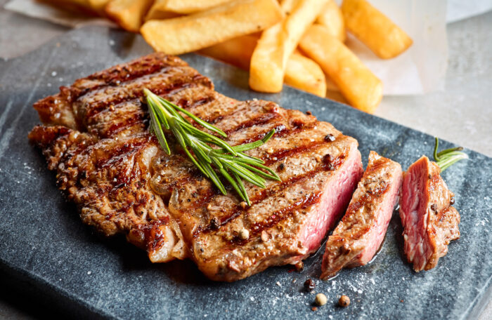 Gegrilltes Rindersteak